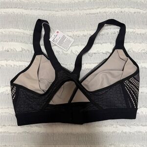 lululemon athletica Black Sports Bra with Nude Lining